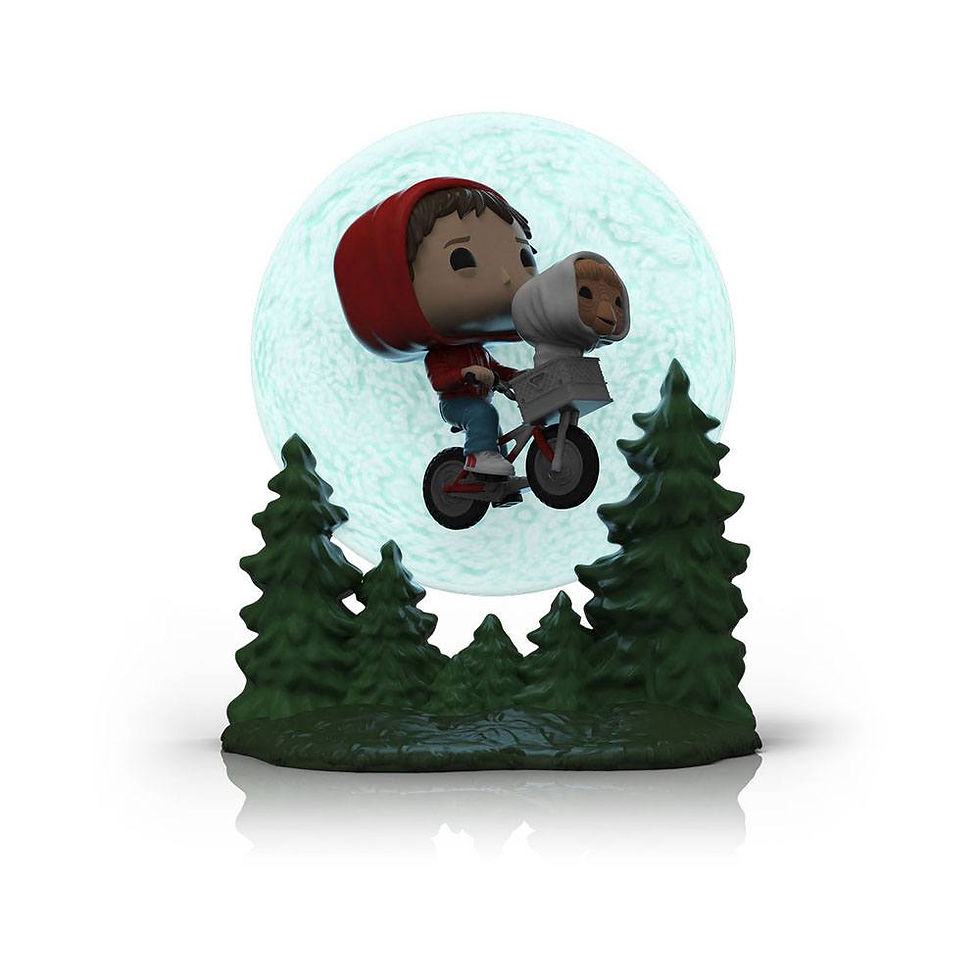 Miniature : E.T. l´extra-terrestre POP! Moment Vinyl figurine Elliot and ET Flying (GITD)