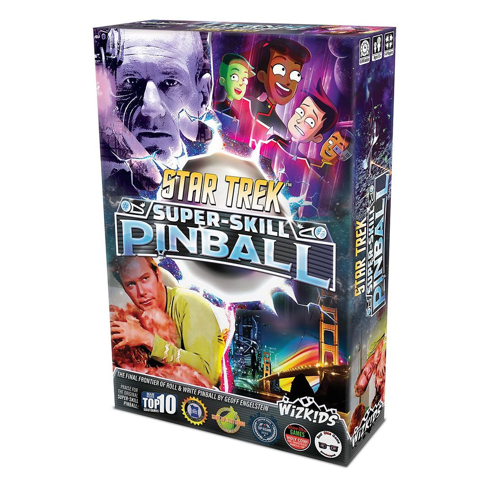 Star Trek Super-Skill Pinball jeu de plateau *ANGLAIS*