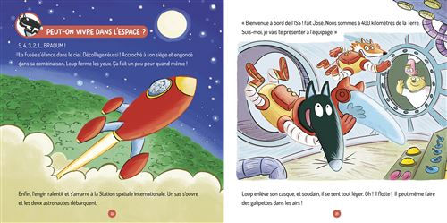 Miniature : Loup - : Les questions de Loup - L'espace