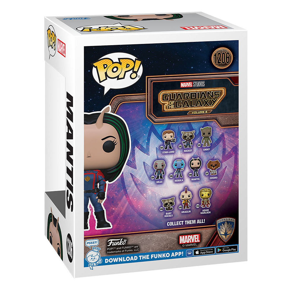 Miniature : Les Gardiens de la Galaxie Vol. 3 POP! Vinyl Figurine Mantis 9 cm