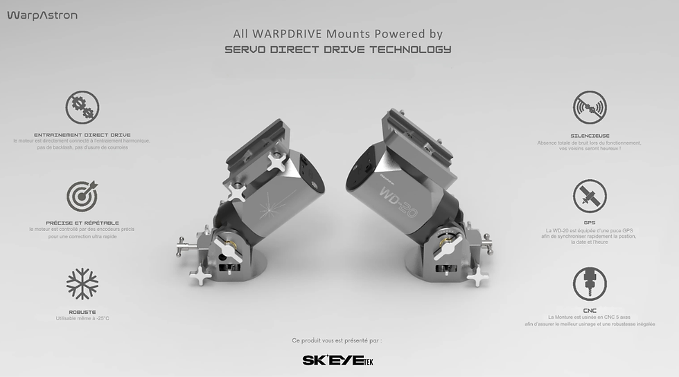 Miniature : Monture harmonique WD-17 WarpAstron