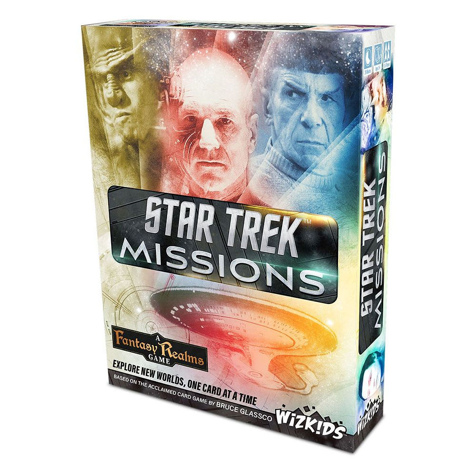 Miniature : Star Trek : Missions - A Fantasy Realms Game jeu de cartes *ANGLAIS*