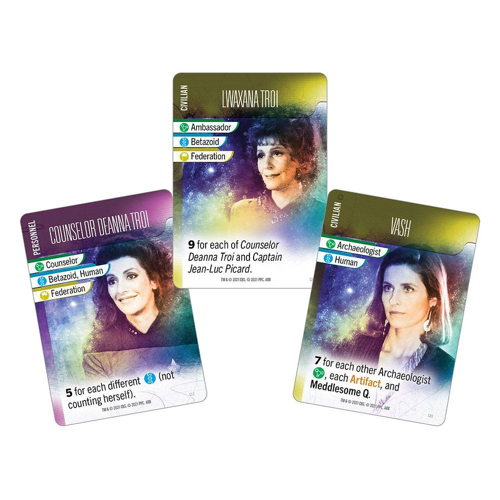 Miniature : Star Trek : Missions - A Fantasy Realms Game jeu de cartes *ANGLAIS*