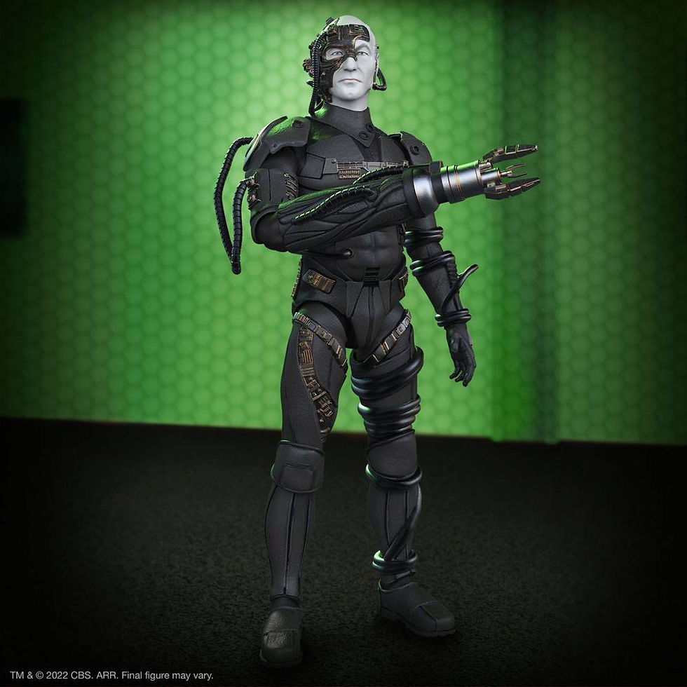Miniature : Star Trek : The Next Generation figurine Ultimates Locutus of Borg 18 cm