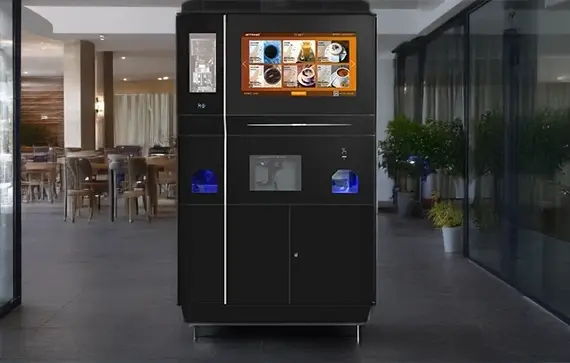 Miniaturbild: KL550 Coffee Vending Machine with Integrated Cup Dispenser