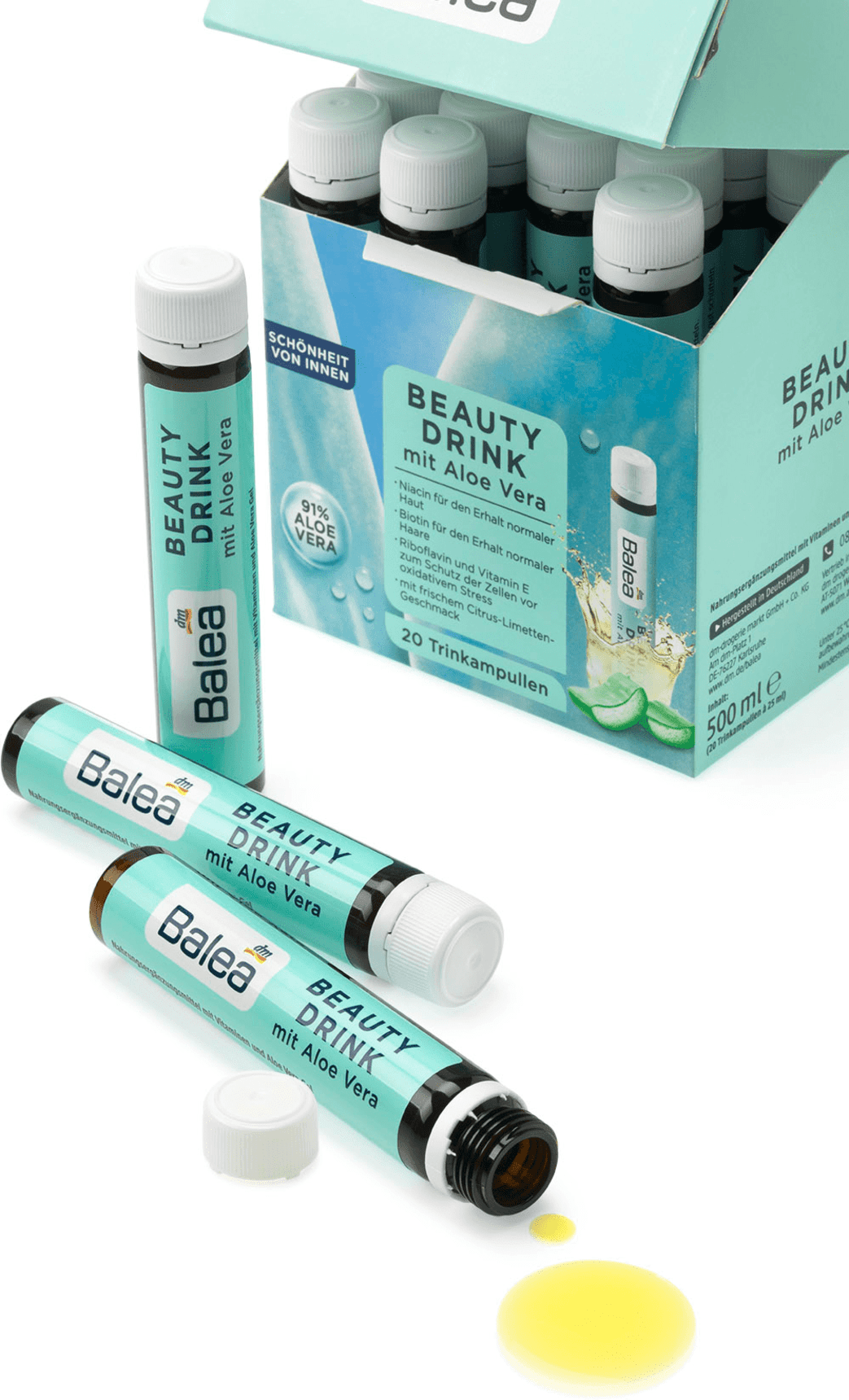 Aloe Vera Beauty Drink 500 Ml Dietary Supplements Germanbeautyproduct