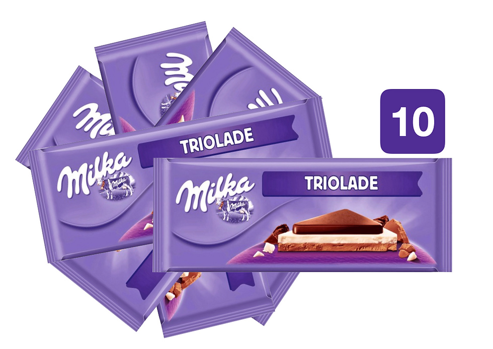 Milka Chocolate Bar Trio 280g