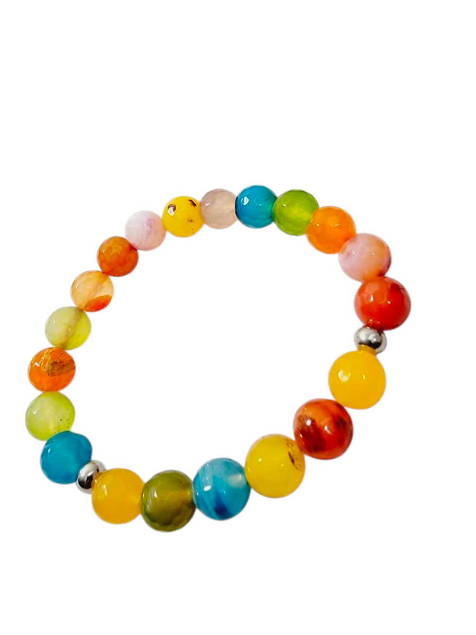 Thumbnail: Handmade colorful beaded bracelet