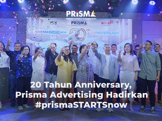 20 Tahun Anniversary, Prisma Advertising Hadirkan #prismaSTARTSnow