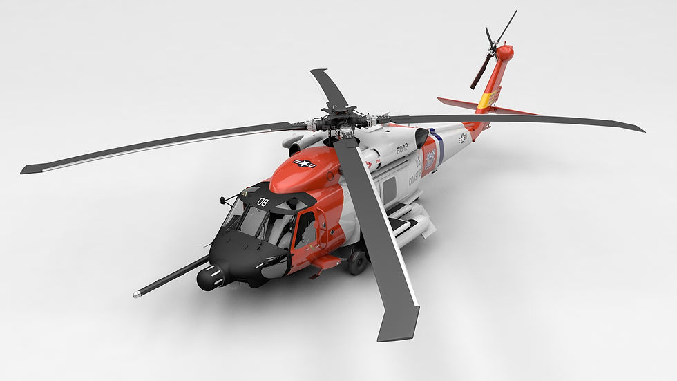 Thumbnail: SH-60 USCG V12_C4D Rigged 3D Model
