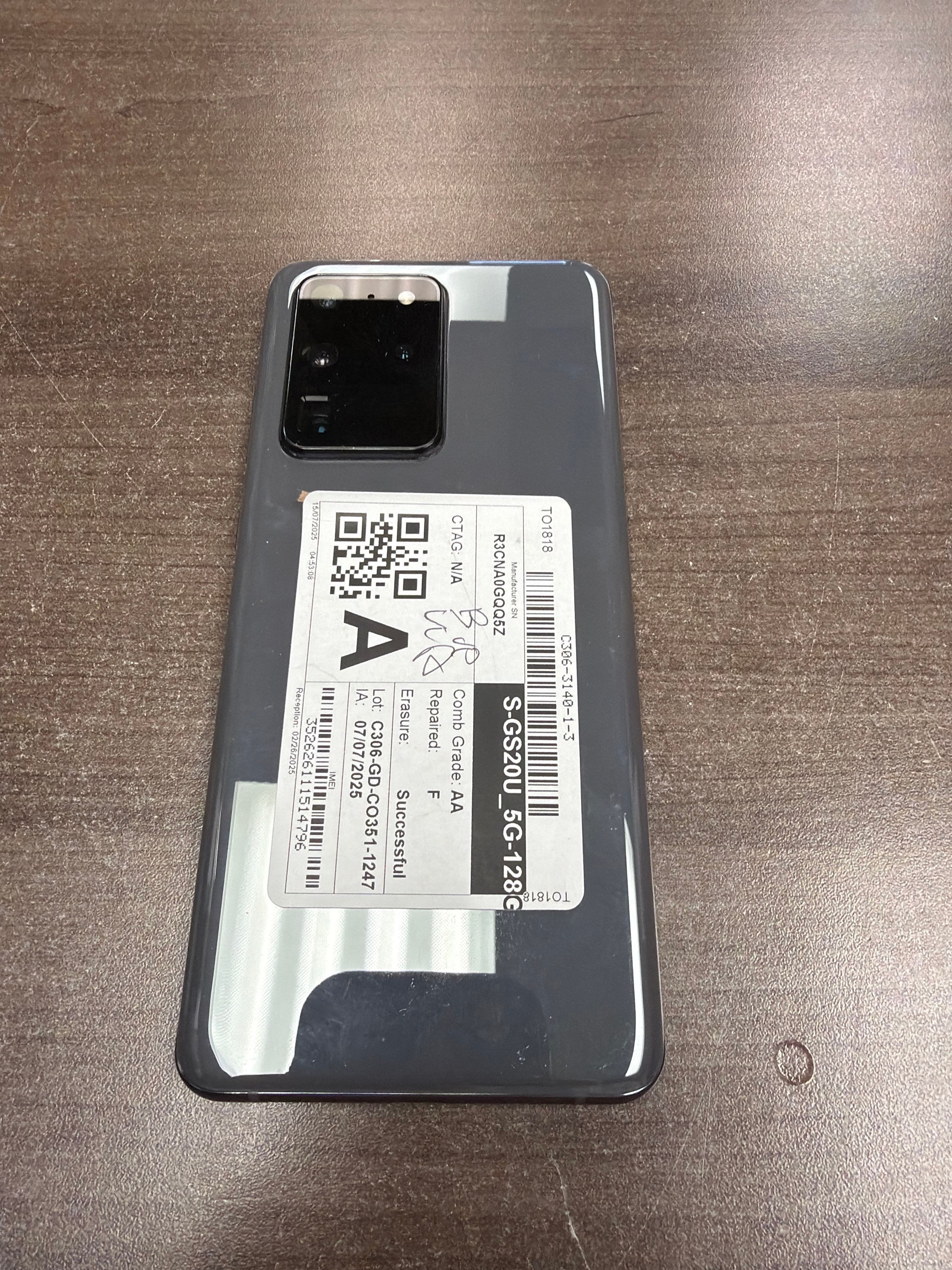 Samsung S20 ultra 128gb