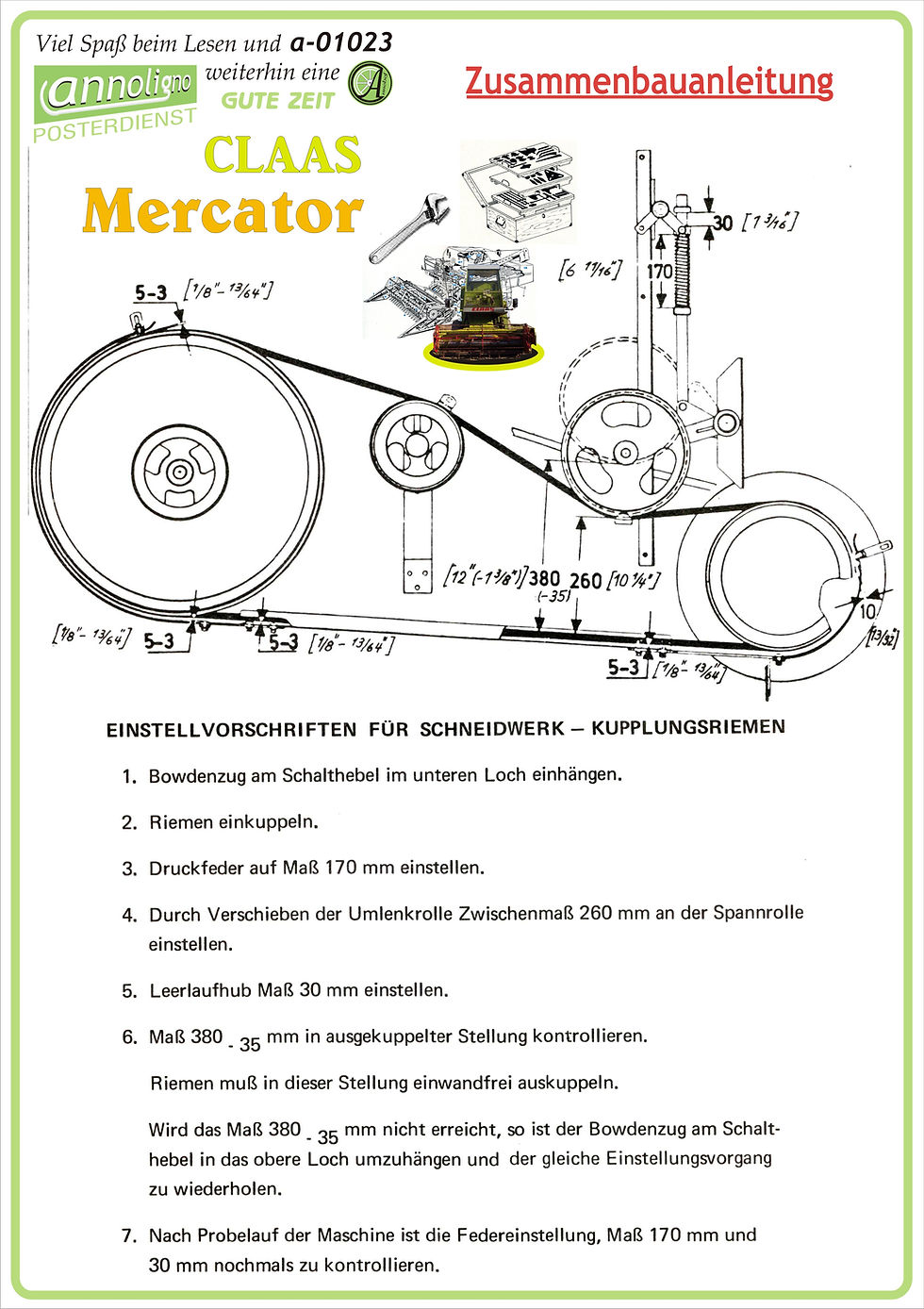 Miniaturbild: Claas Mähdrescher Mercator