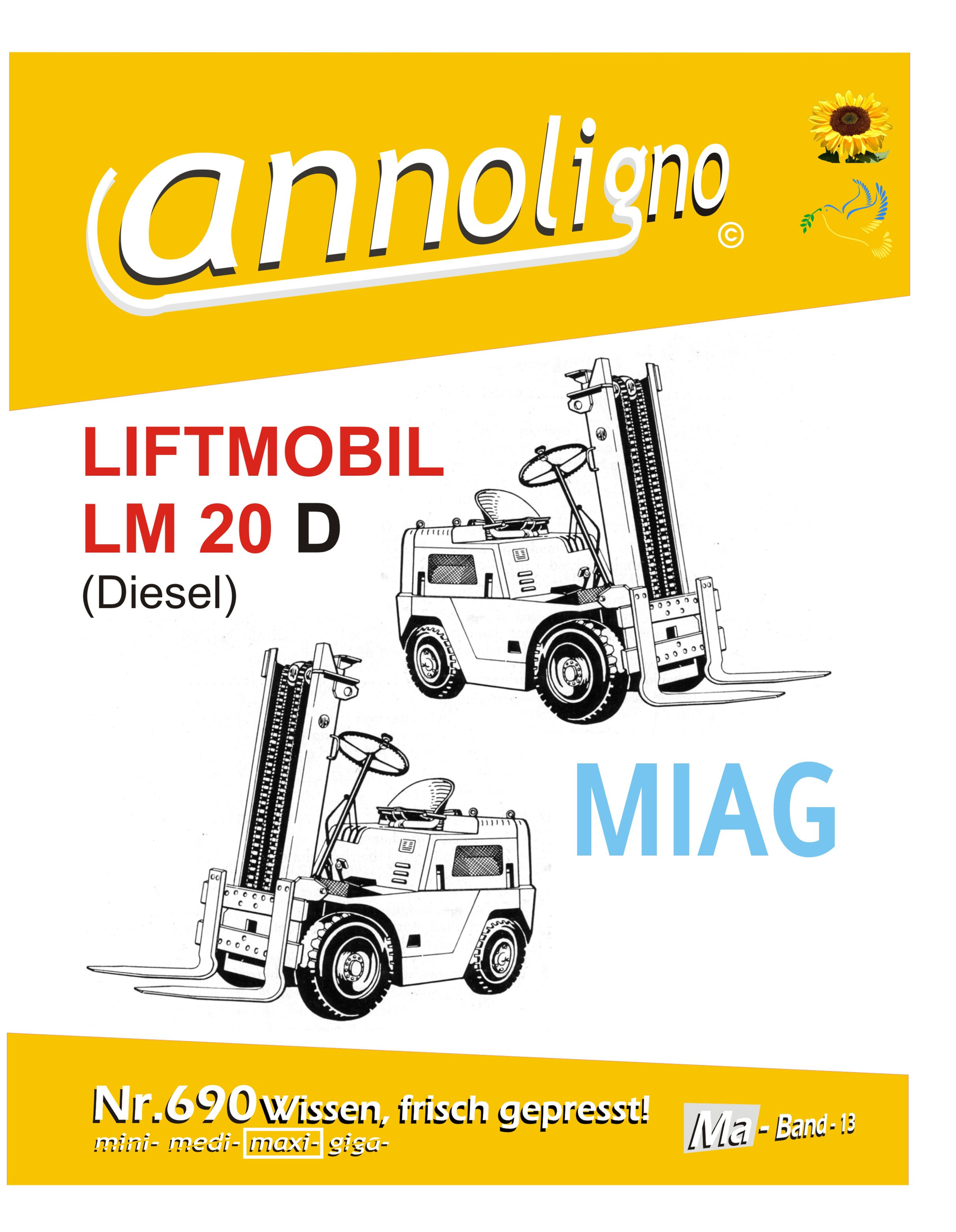 annoligno 690 MIAG Gabelstapler Cover Front