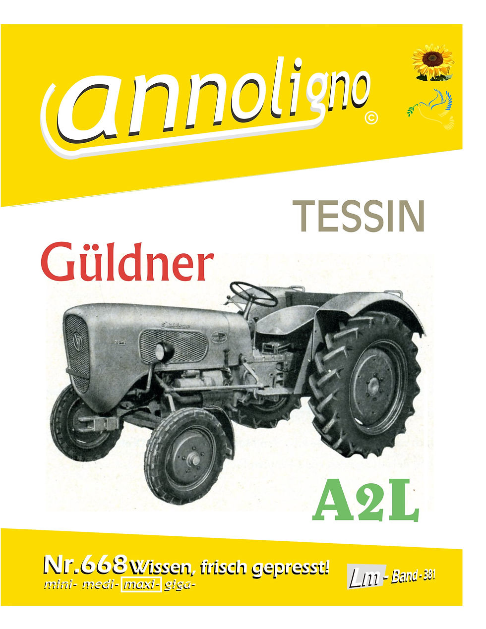 annoligno 688 Güldner Traktor A2L Cover Front