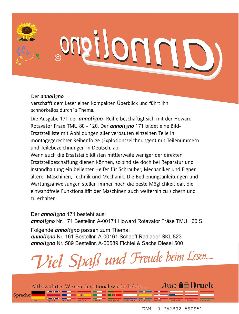 annoligno 171  Cover Rückseite Klappentext