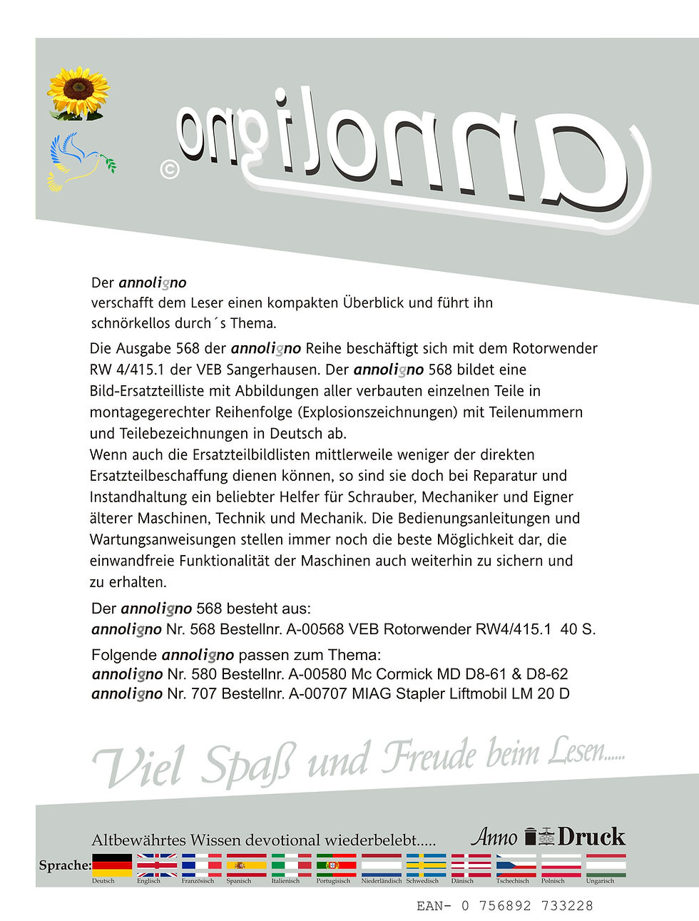annoligno 568  Cover Rückseite Klappentext