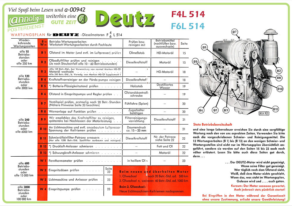 Miniaturbild: Deutz Motor F6/A6L 514