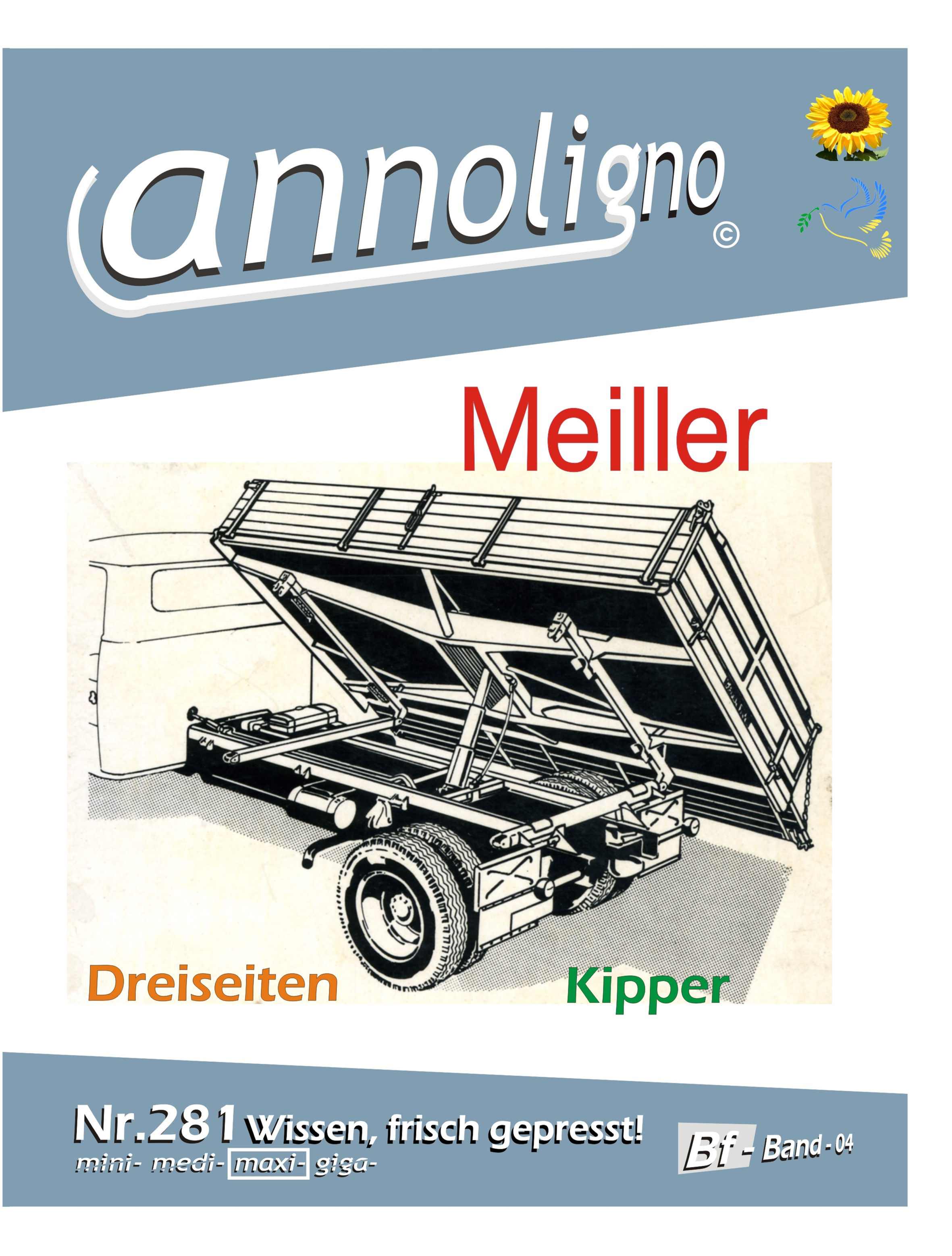 annoligno 281 Meiller Dreiseiten Kipper Cover Front