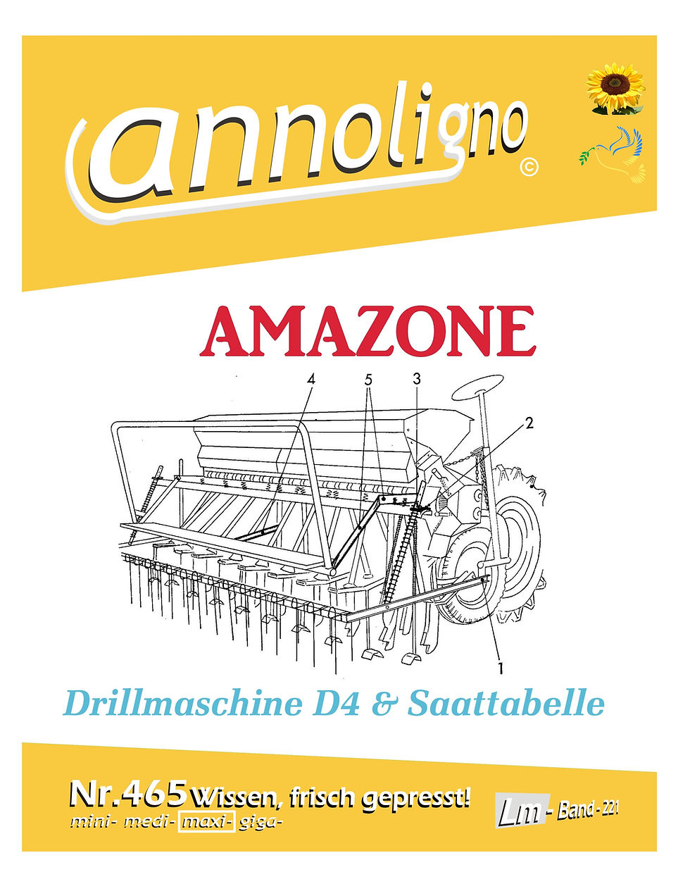 annoligno 465 Amazone Sämaschine D4  Cover Front