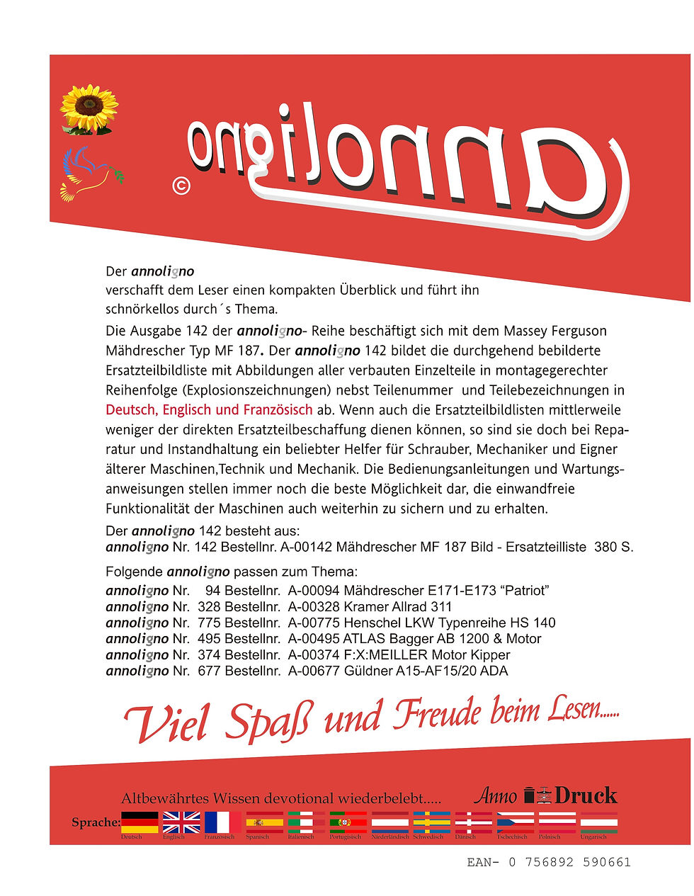 annoligno 142  Cover Rückseite Klappentext