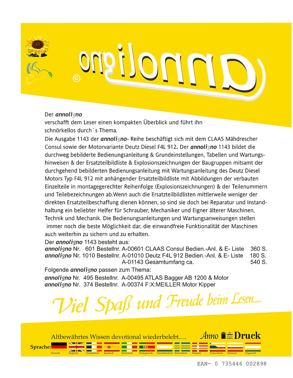 annoligno 1143  Cover Rückseite Klappentext