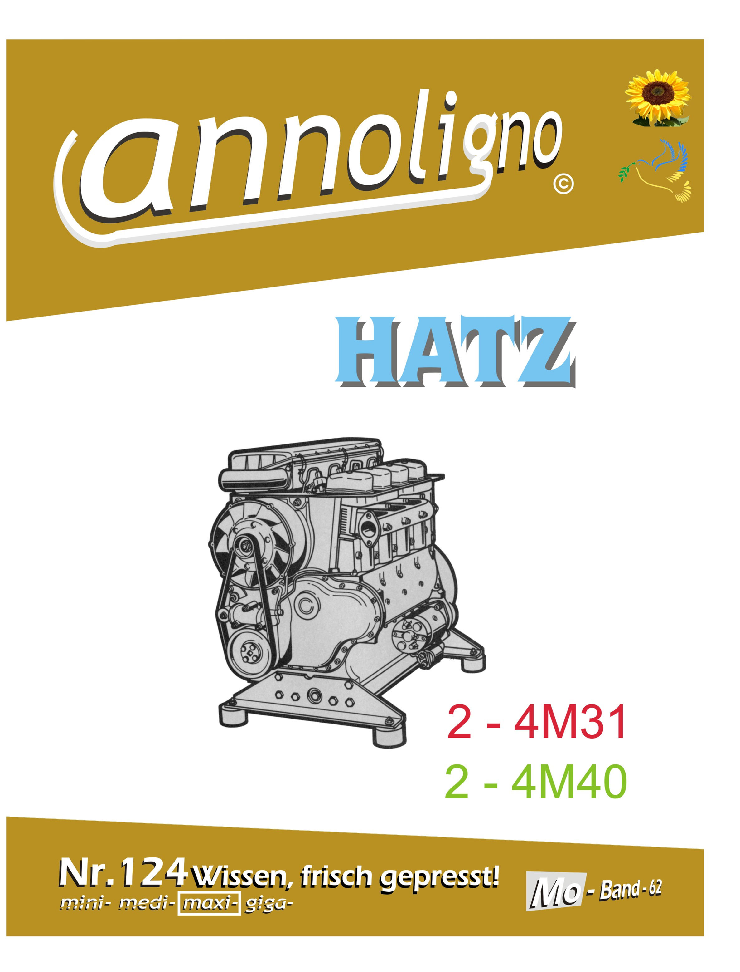 annoligno 124 Hatz Diesel Motor Cover Front