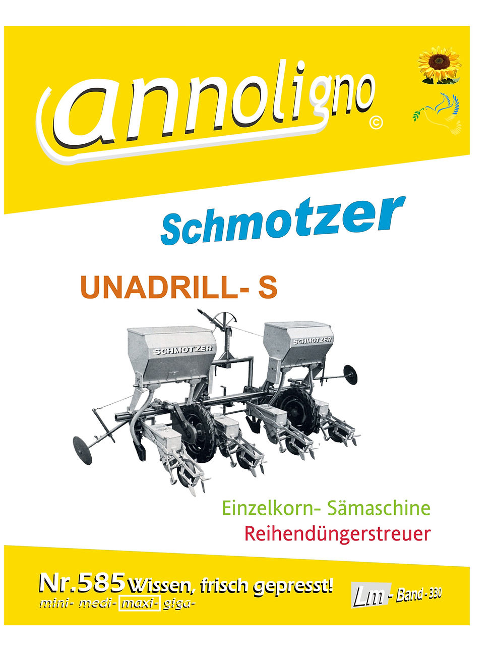 Miniaturbild: annoligno 585  Schmotzer Sämaschine Unadrill Cover Front