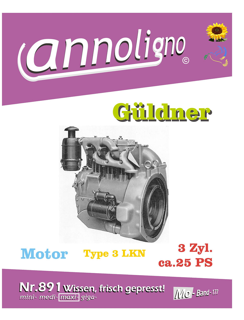 annoligno 891  Güldner Motor 3 LKN Cover Front