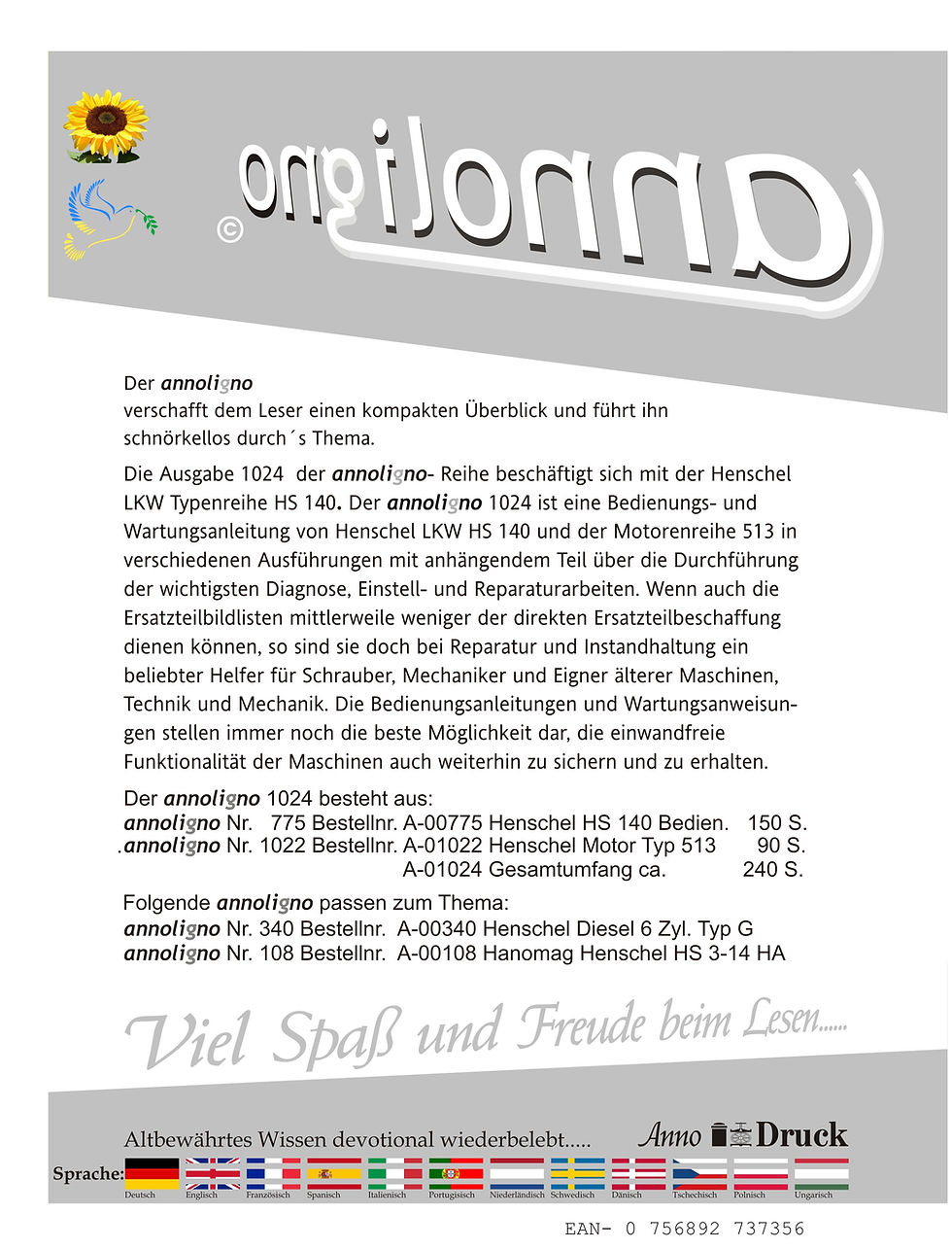 annoligno 1024  Cover Rückseite Klappentext