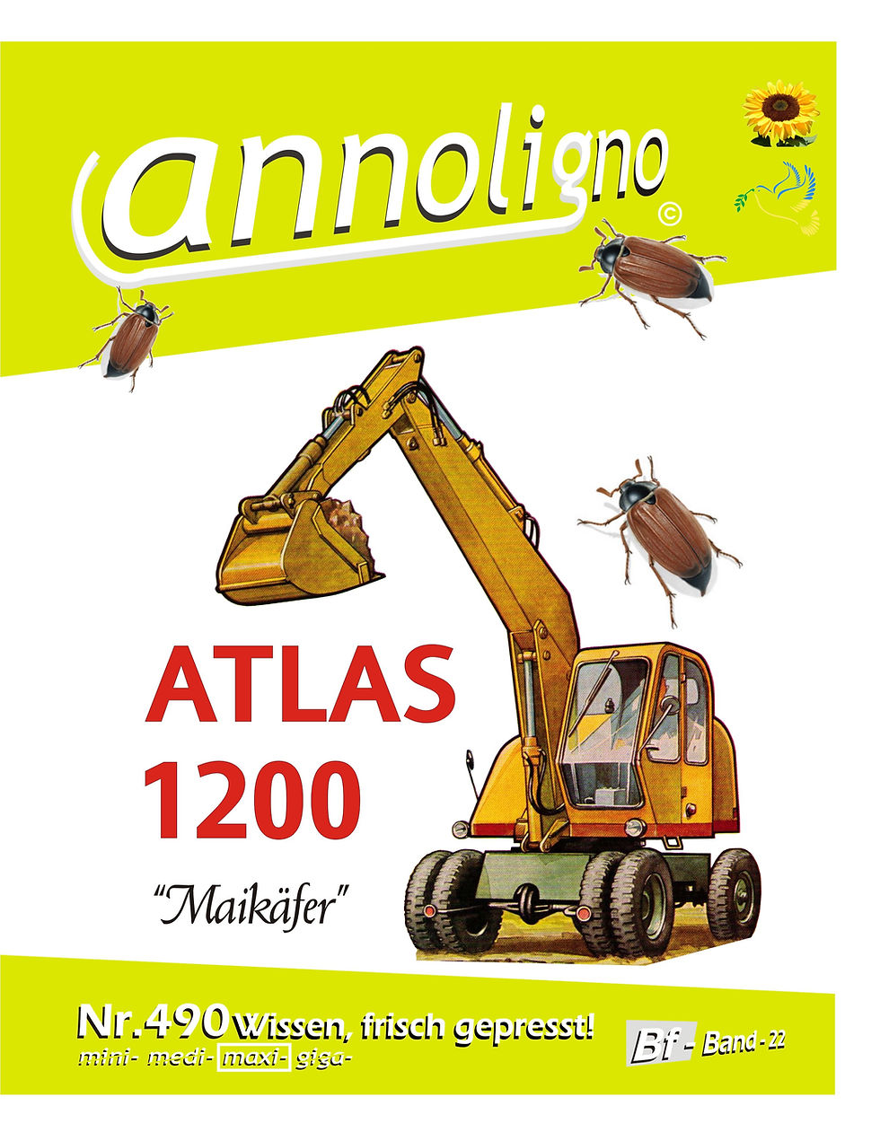 Miniaturbild: annoligno 490 ATLAS Allrad Bagger AB 1200 Cover Front