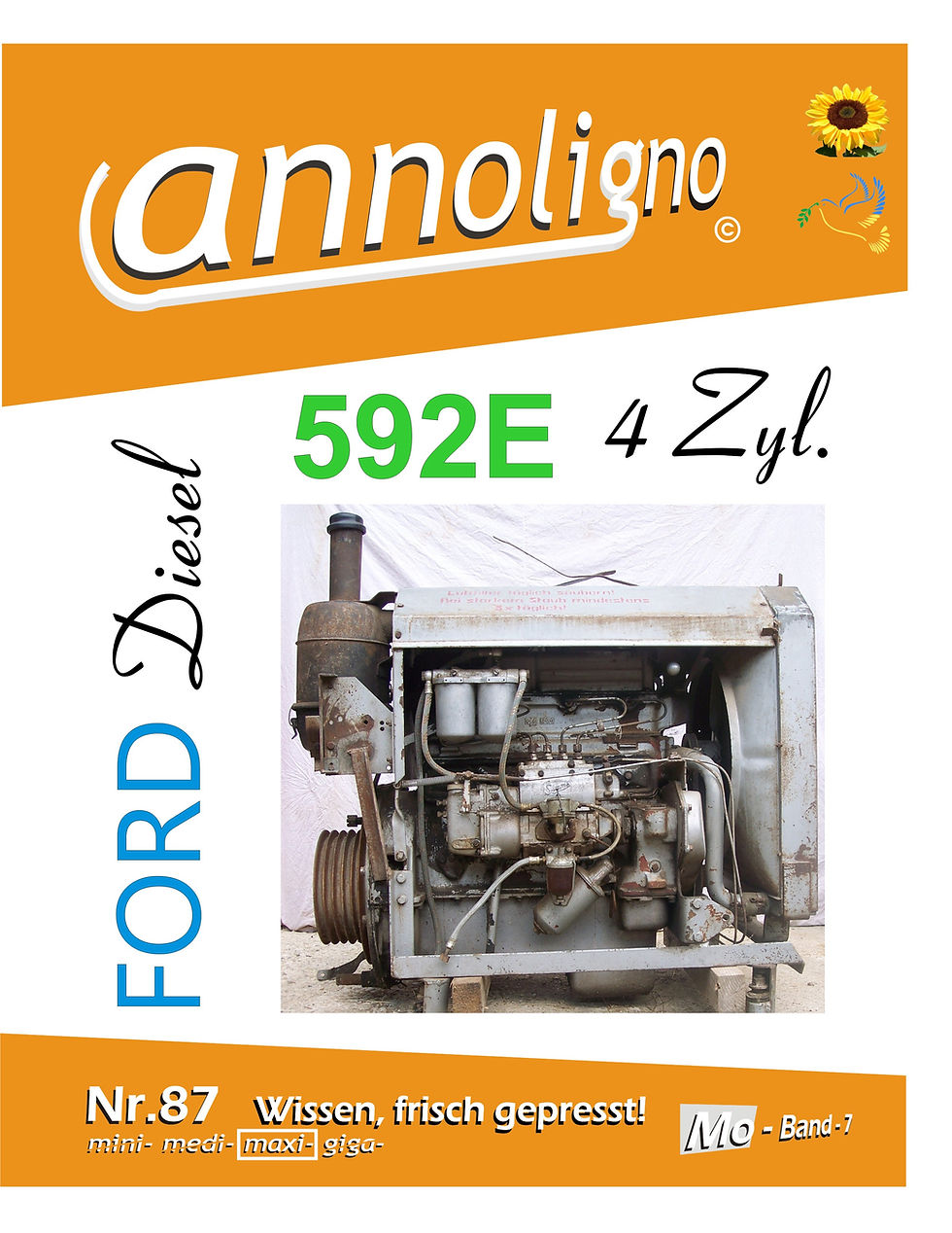 annoligno 87 Ford Motor 592 E Cover Front