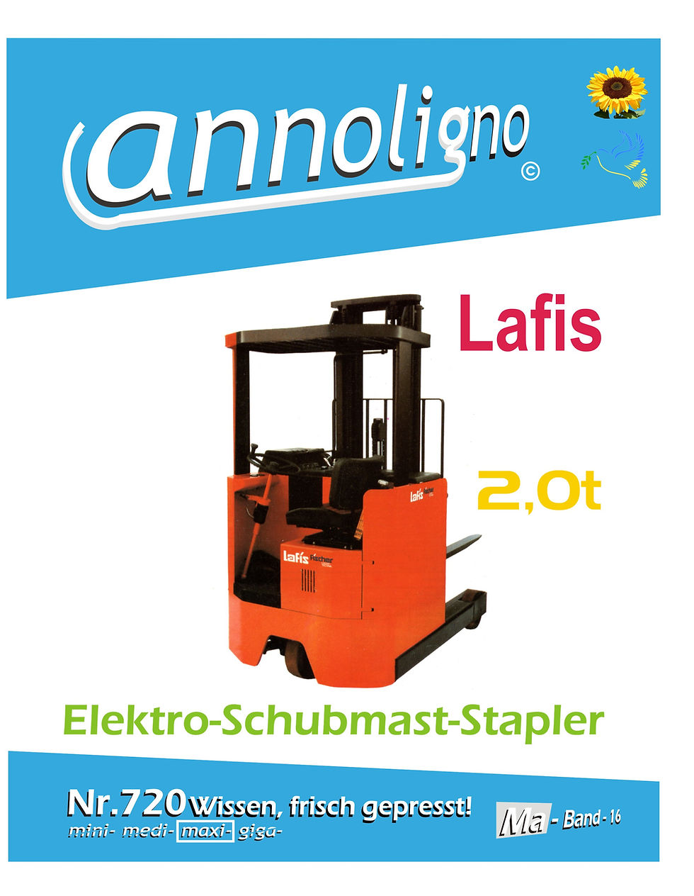 Miniaturbild: annoligno 720 Lafis Schubmaststapler Cover Front