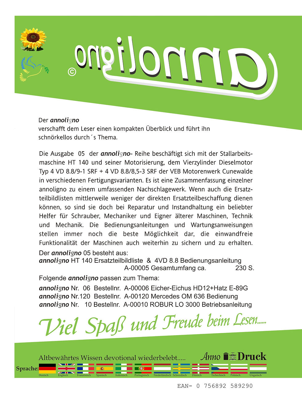Miniaturbild: annoligno 04 Cover Rückseite Klappentext