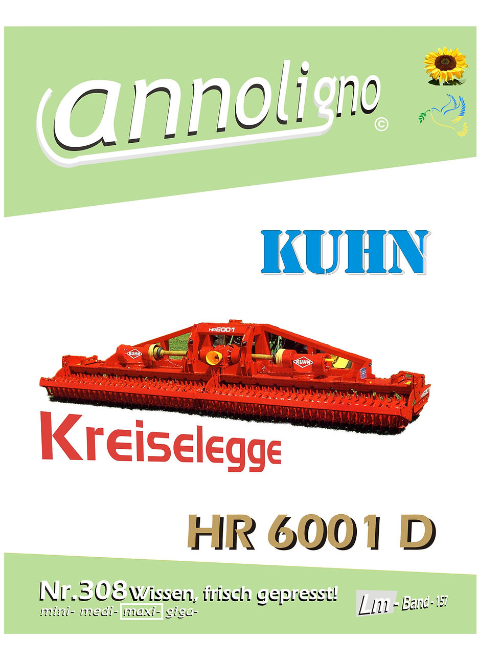 Miniaturbild: annoligno 308  KUHN Kreiselegge Cover Front