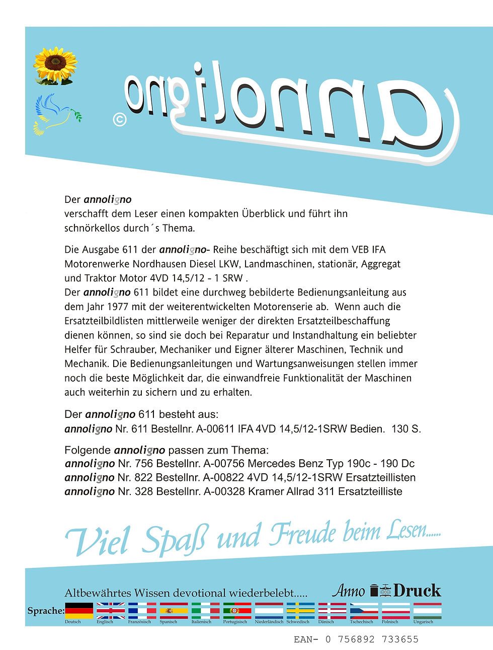 annoligno 611  Cover Rückseite Klappentext