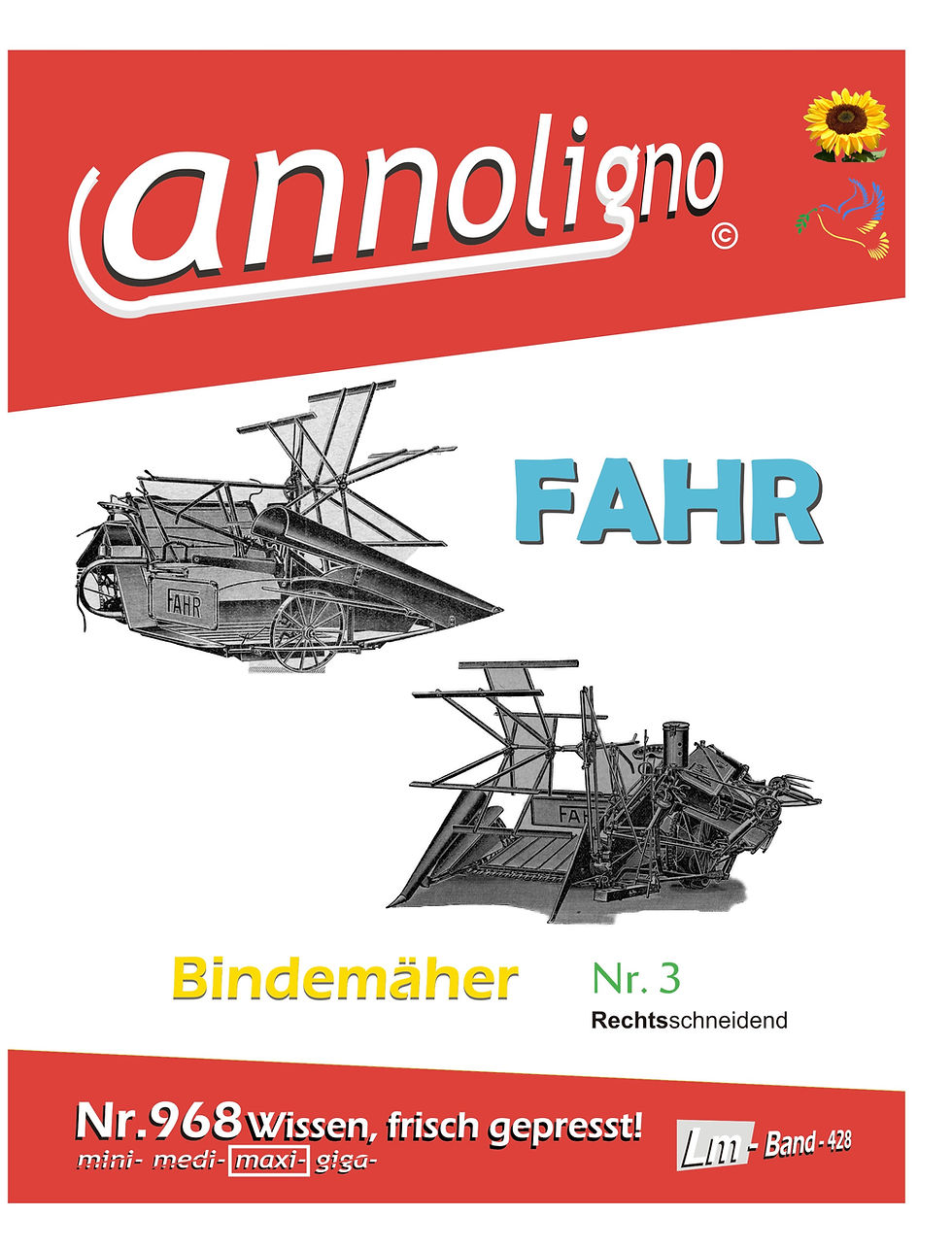 Miniaturbild: annoligno 968 Fahr Bindemäher  Cover Front