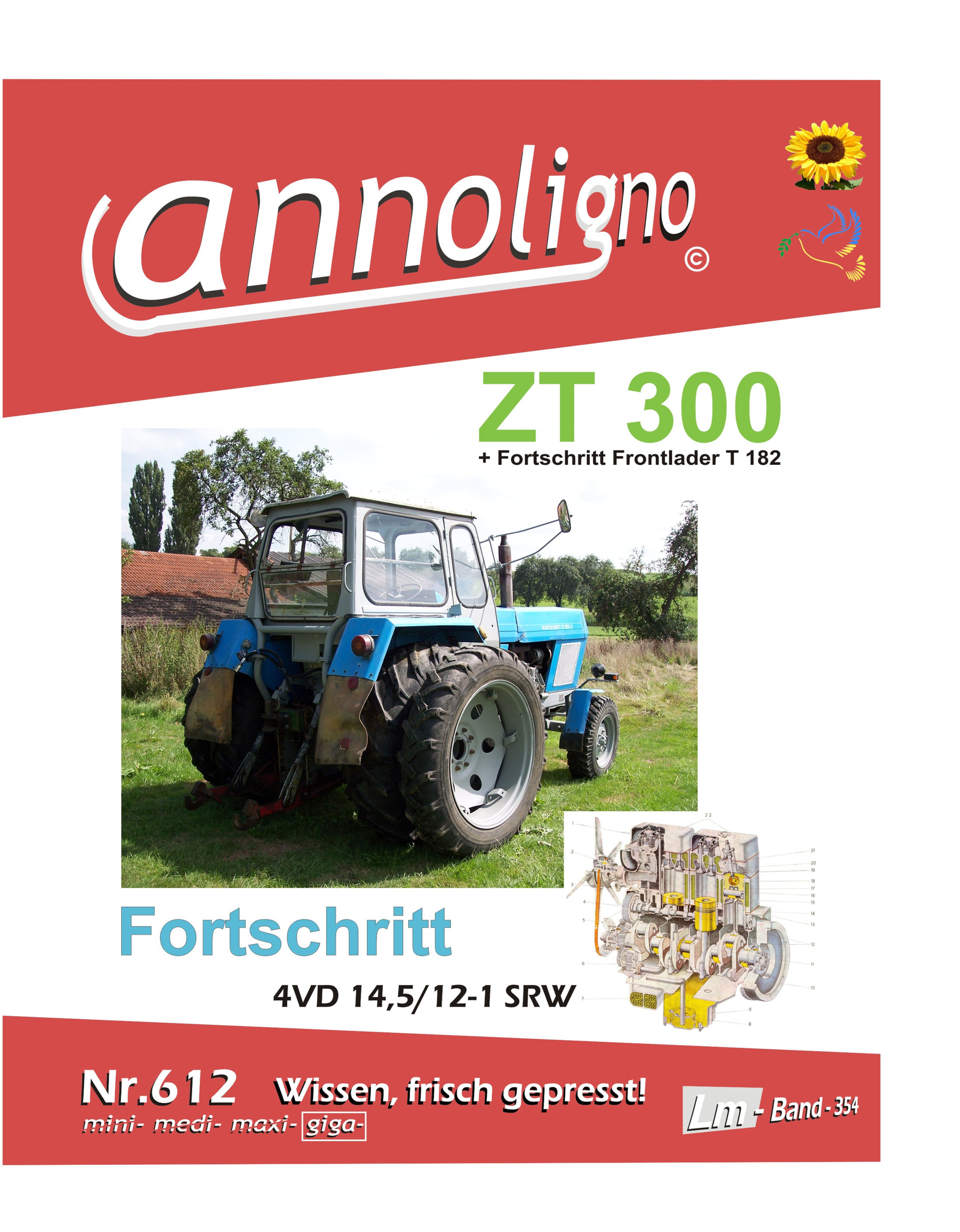 annoligno 612 Fortschritt Schlepper ZT 300/A Cover Front