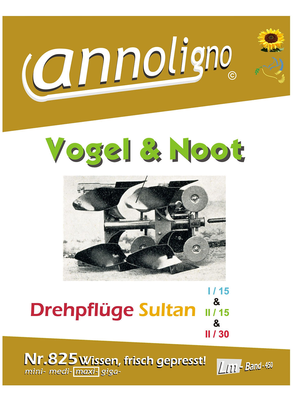 Miniaturbild: annoligno 825 Pflüge/Drehpflüge Cover Front