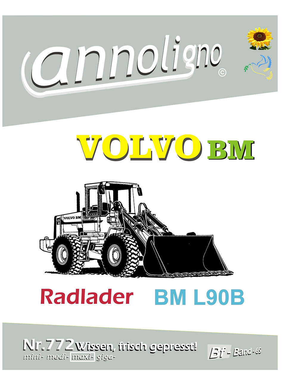 annoligno 772 Volvo Radlader  BM L90B Cover Front