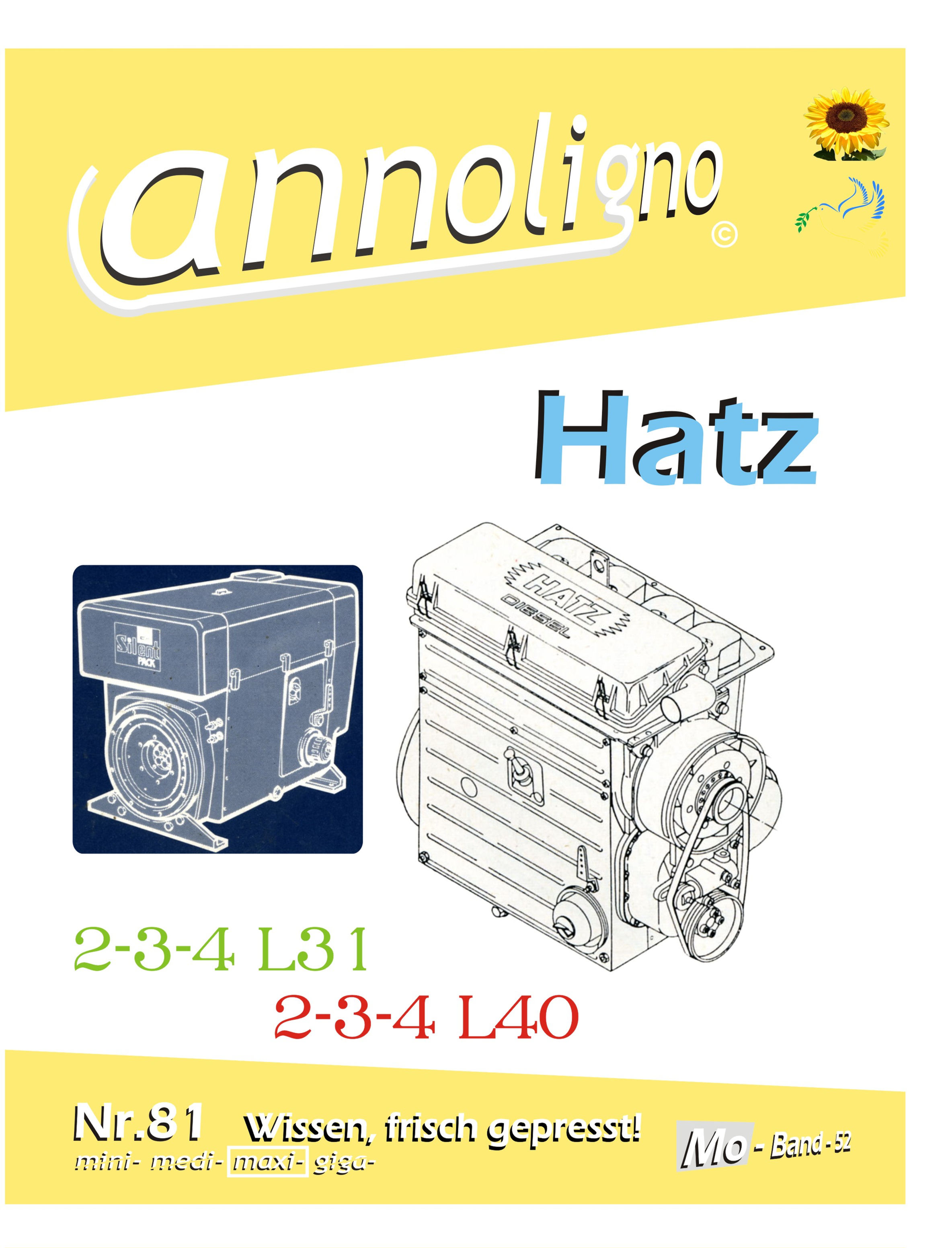 annoligno 81 Hatz Diesel Motor Cover Front