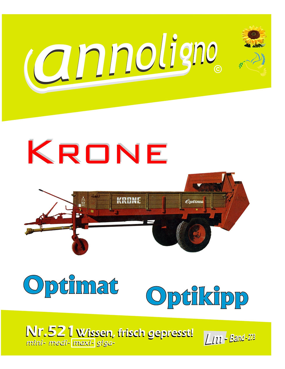 Miniaturbild: annoligno 521 Krone Optimat Anhänger Cover Front