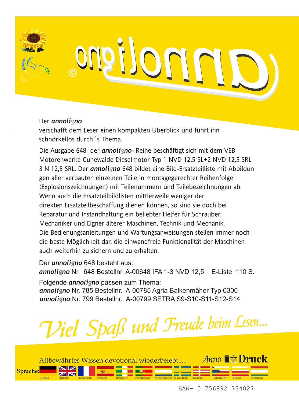 annoligno 648  Cover Rückseite Klappentext