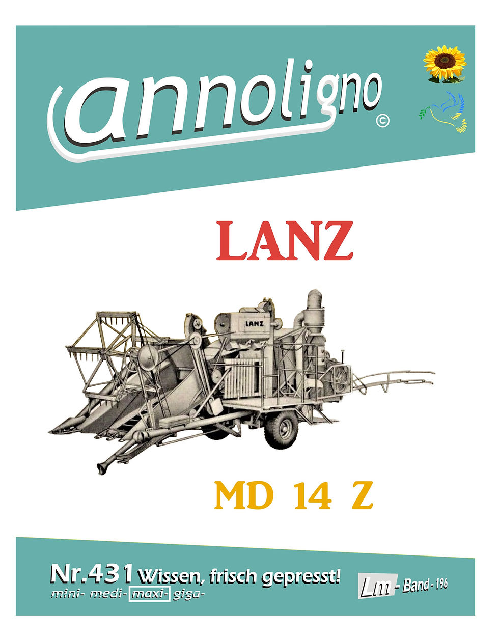 annoligno 431 Lanz Mähdrescher MD 14 ZCover Front