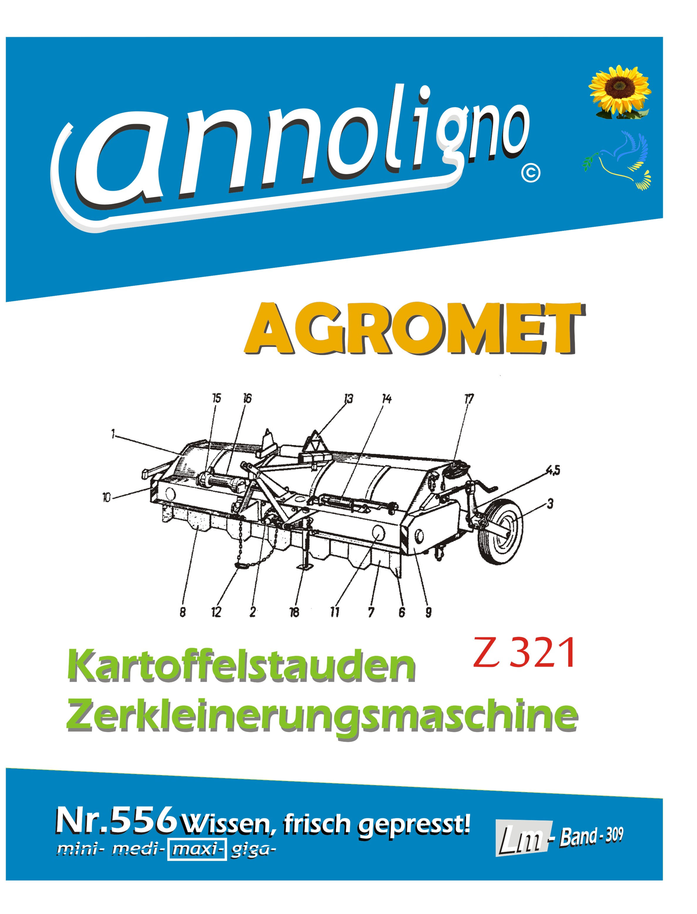 annoligno 556 AGROMET Häcksler Cover Front