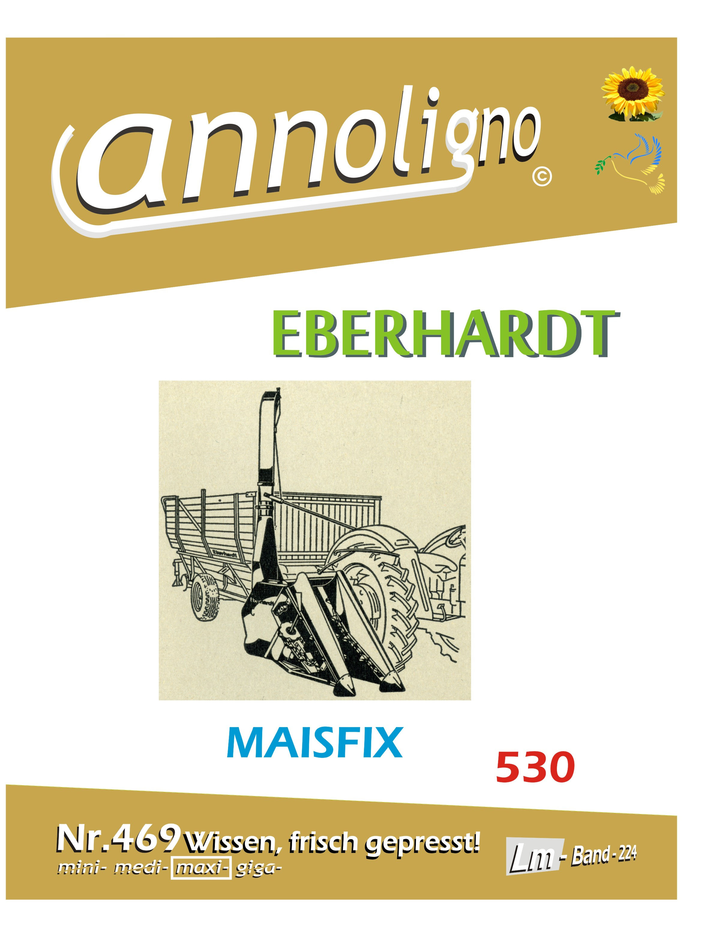 annoligno 469 Eberhardt Maishäcksler Cover Front