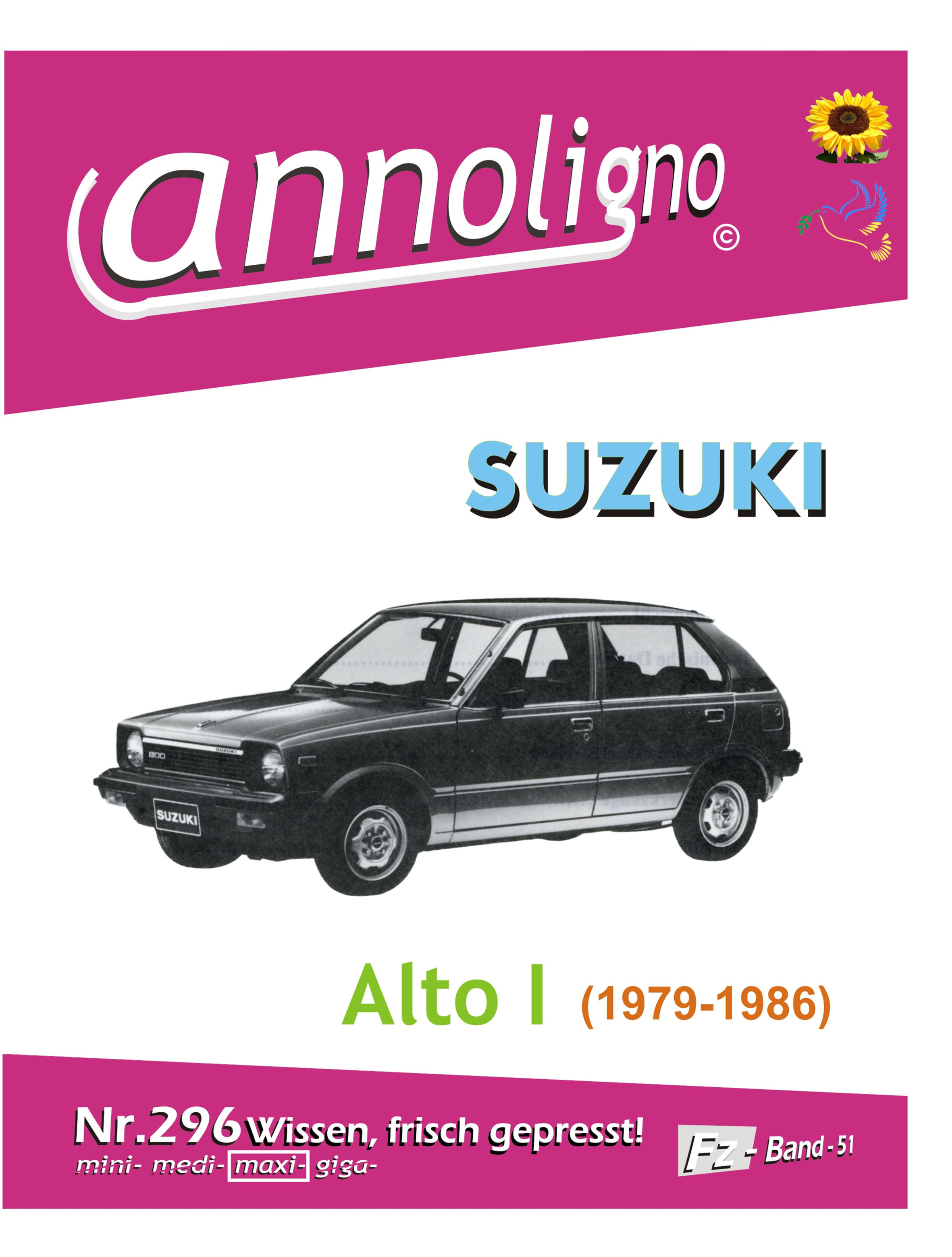 annoligno 296 Suzuki Alto I   Cover Front