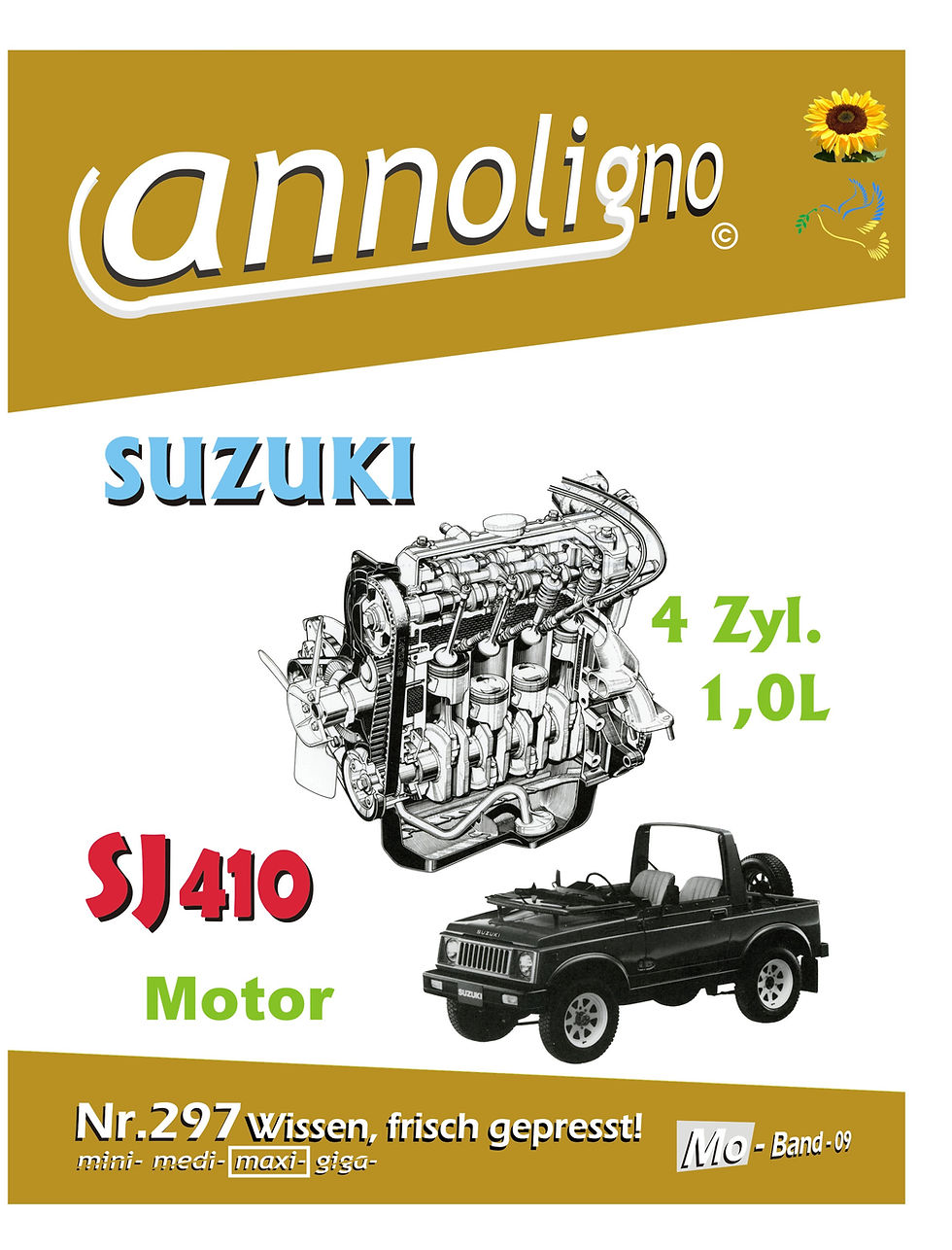annoligno 297 Suzuki Motor Cover Front