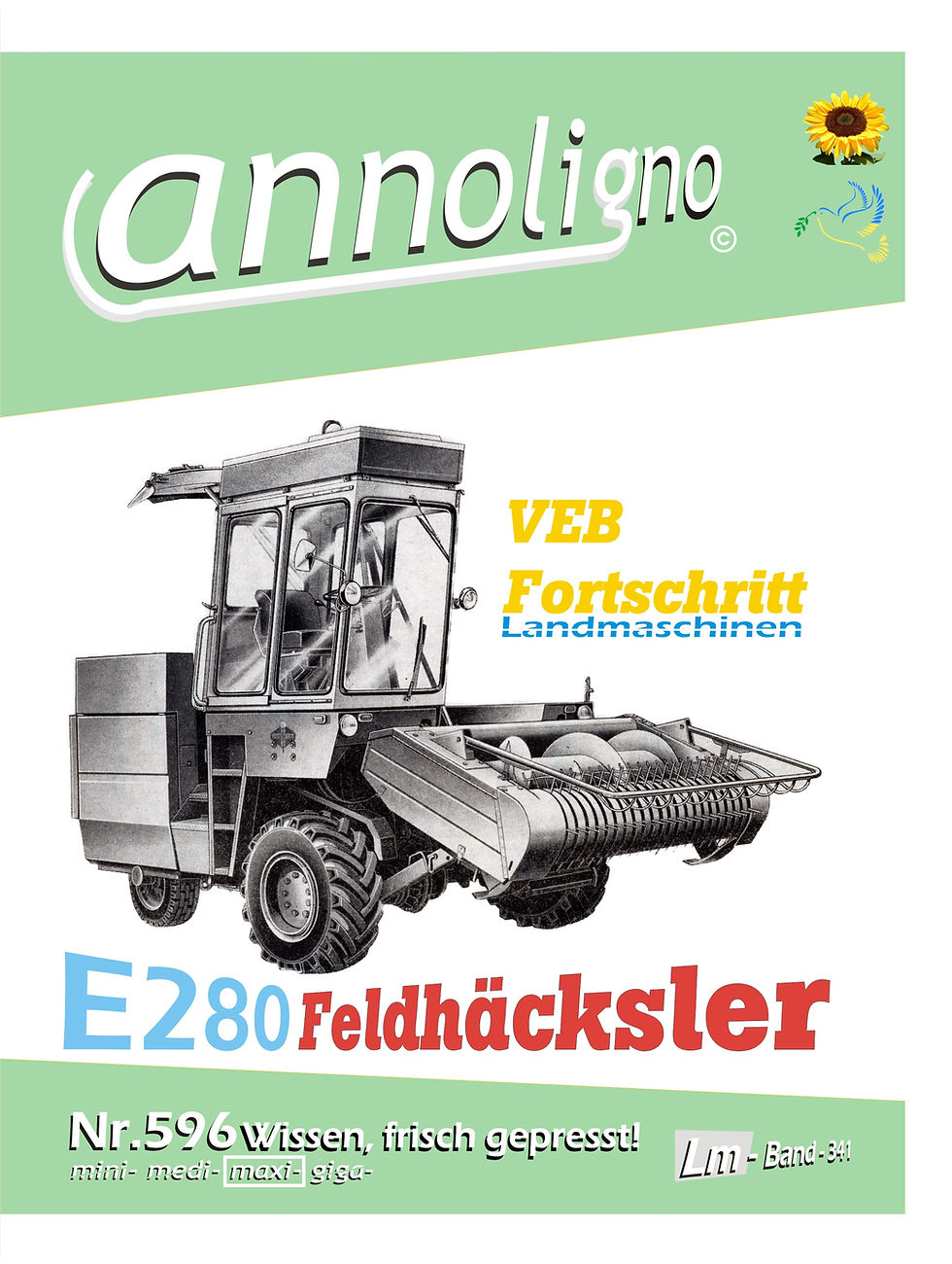 Miniaturbild: annoligno 596 Fortschritt Feldhäcksler E 280  Cover Front
