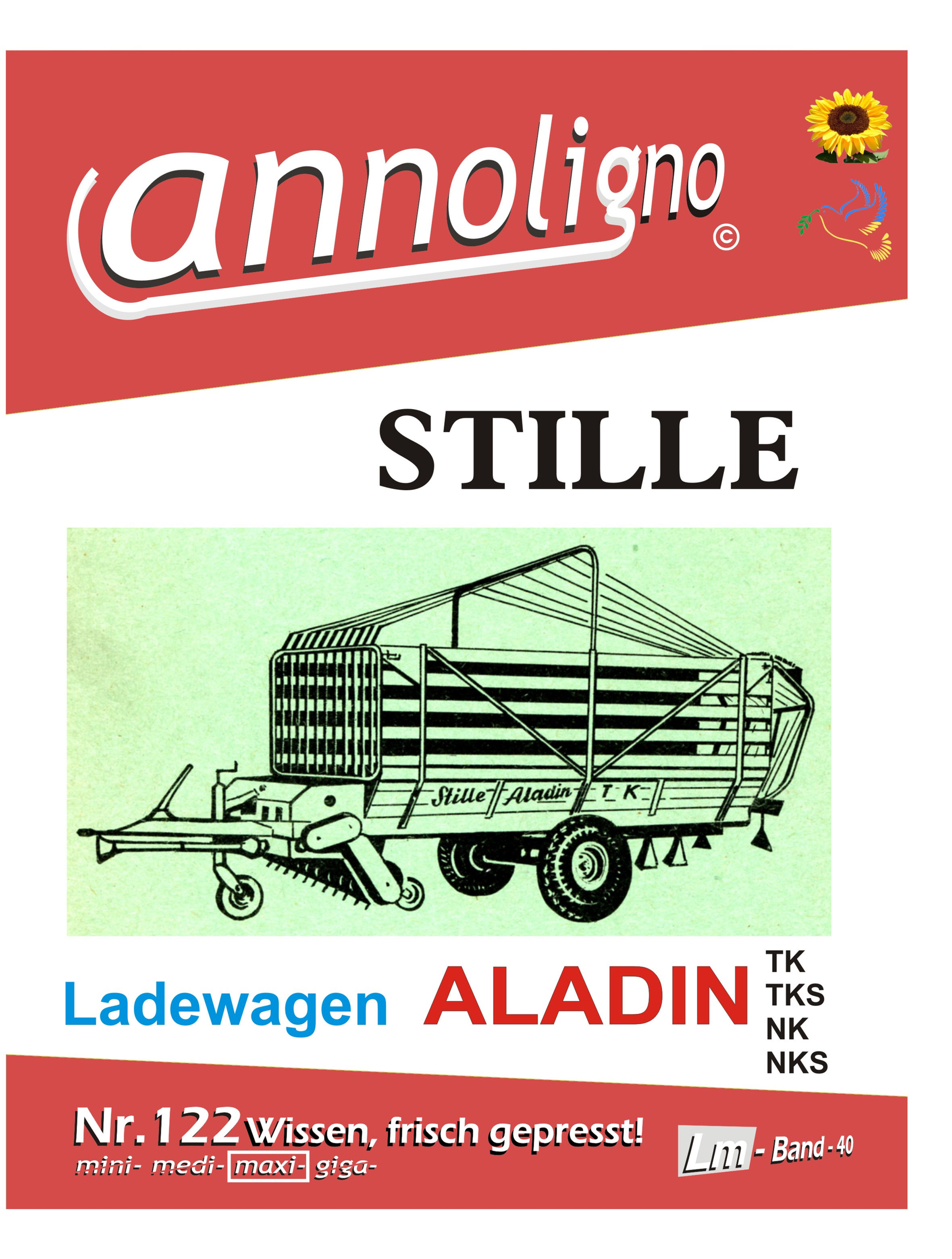 annoligno 122 Stille Ladewagen Aladin  Cover Front