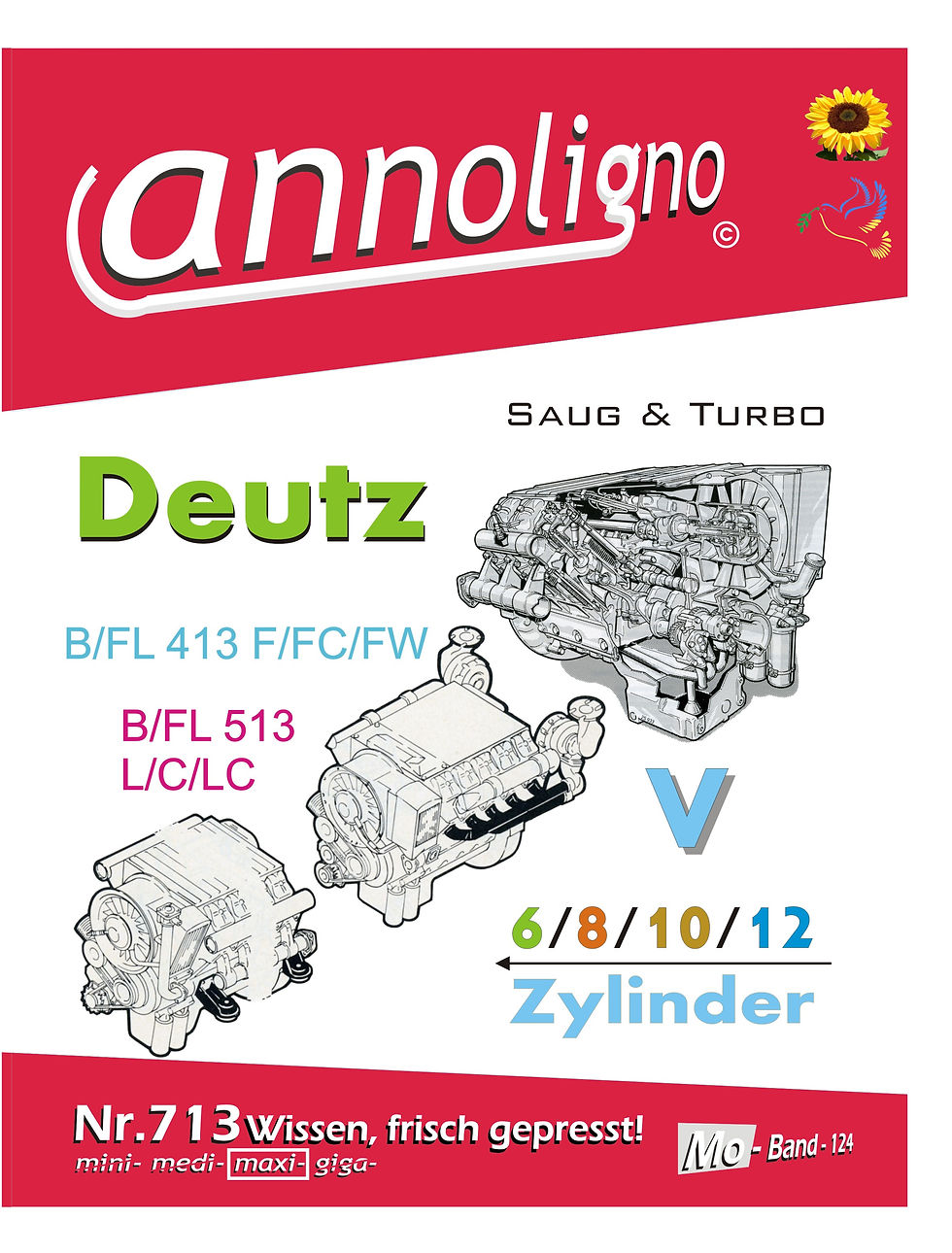 annoligno 713 Deutz Diesel B/FL 413 Cover Front